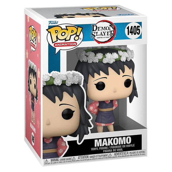 POP! Animation: Makomo virágos fejpánttal (Demon Slayer)