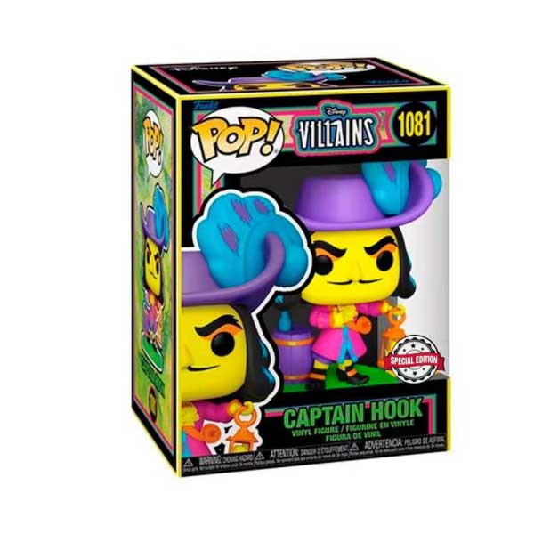 POP! Disney: Captain Hook Blacklight (Villains) Special Kiadás