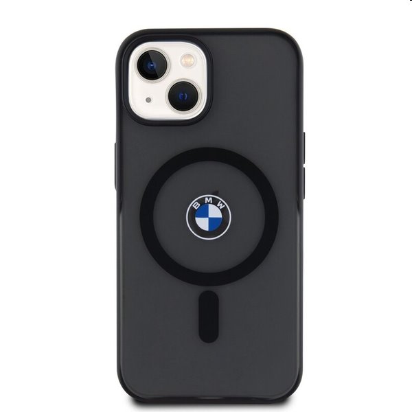 BMW IML Signature MagSafe tok Apple iPhone 15 számára, fekete