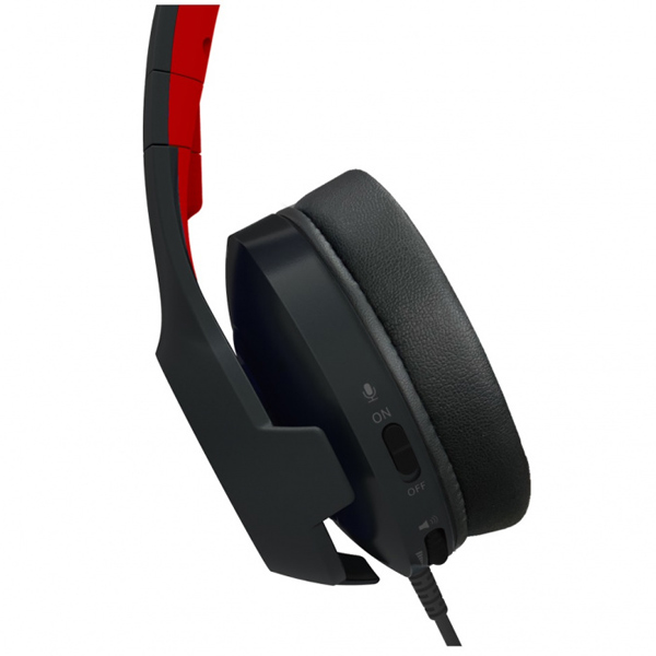 HORI Gaming Headset Nintendo Switch számára (Black & Red)