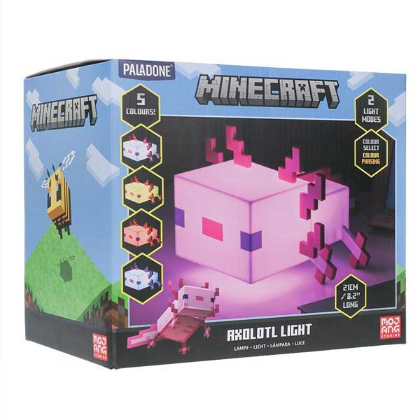 Lámpa Axolotl (Minecraft) Lámpa Axolotl (Minecraft)