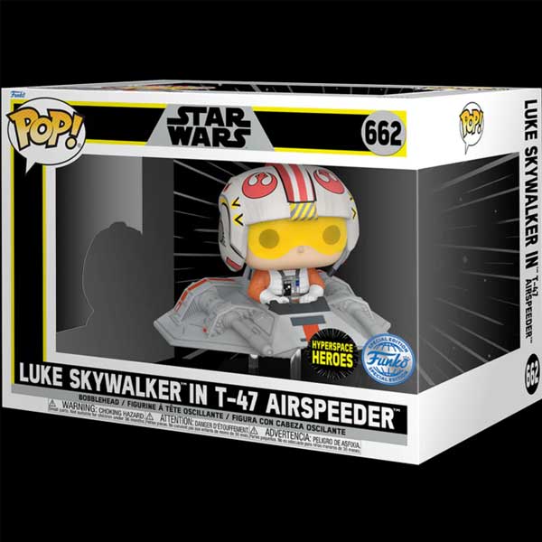 POP! Luke Skywalker in T 47 Airspeeder (Star Wars) Special Kiadás