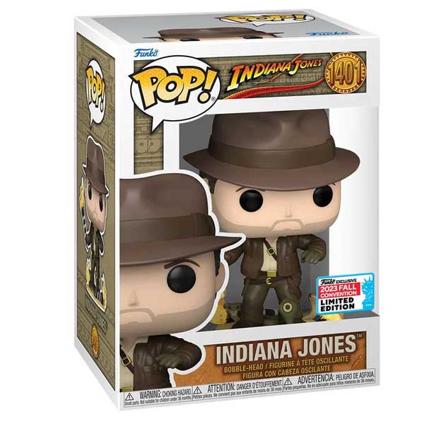 POP! Movies: Indiana Jones with Snake 2023 Fall Convention Limited Kiadás