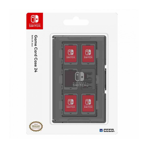 Tok 24 játékkártyához Nintendo Switch számára (fekete) Tok 24 játékkártyához Nintendo Switch számára (fekete)