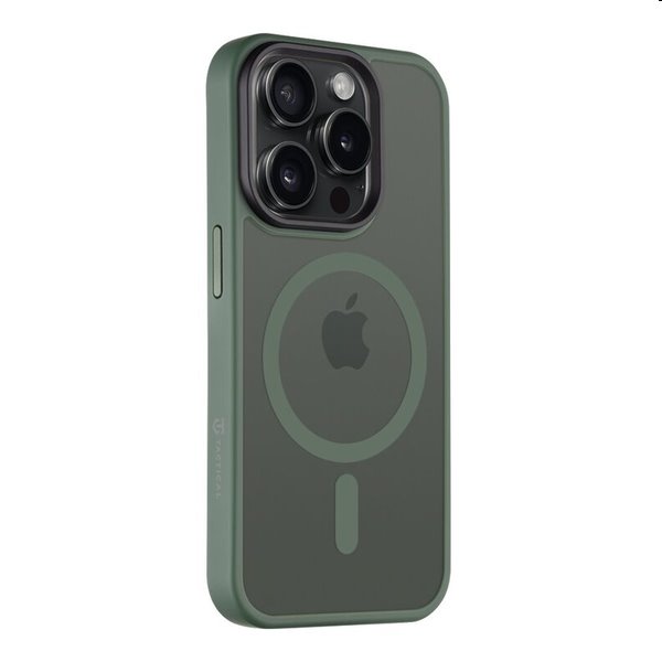 Tactical MagForce Hyperstealth tok Apple iPhone 15 Pro számára, zöld Tactical MagForce Hyperstealth tok Apple iPhone 15 Pro számára, zöld