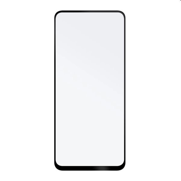 FIXED Full-Cover védőüveg Motorola Moto G54 5G számára, fekete