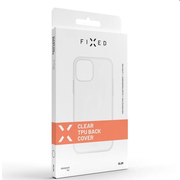 FIXED TPU Zselés tok Xiaomi 13T/13T Pro számára, áttetsző FIXED TPU Zselés tok Xiaomi 13T/13T Pro számára, áttetsző