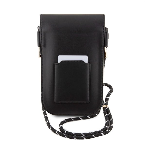 Hello Kitty PU Daydreaming Logo Leather Wallet Phone Bag, fekete Hello Kitty PU Daydreaming Logo Leather Wallet Phone Bag, fekete