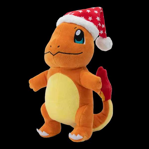 Plüssjáték Charmander with Santa Hat (Pokémon)