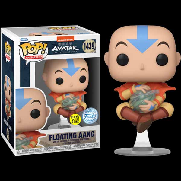POP! Animation: Aang Floating (Avatar The Last Airbender) Special Kiadás (Glows in The Dark)