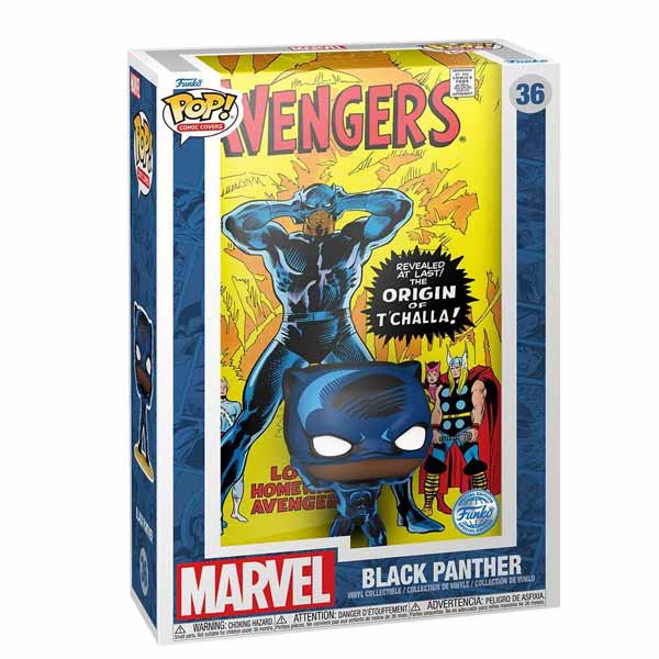 POP! Comics Cover: Black Panther (Marvel) Special Kiadás