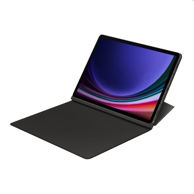 Book Cover tok Samsung Galaxy Tab S9 Plus | S9 FE Plus számára, fekete Book Cover tok Samsung Galaxy Tab S9 Plus | S9 FE Plus számára, fekete