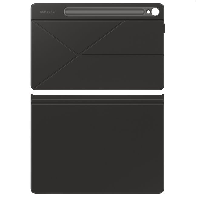 Book Cover tok Samsung Galaxy Tab S9 Plus | S9 FE Plus számára, fekete Book Cover tok Samsung Galaxy Tab S9 Plus | S9 FE Plus számára, fekete