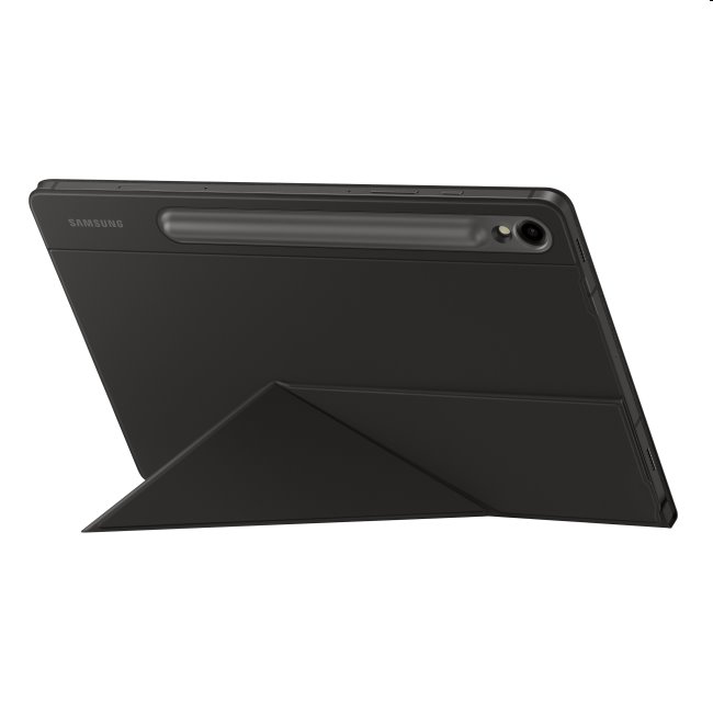 Book Cover tok Samsung Galaxy Tab S9 Plus | S9 FE Plus számára, fekete Book Cover tok Samsung Galaxy Tab S9 Plus | S9 FE Plus számára, fekete