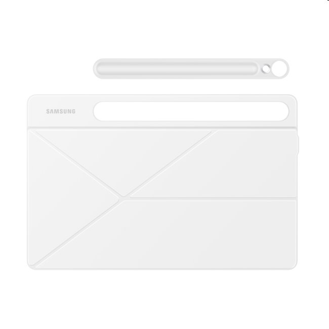 Book Cover tok Samsung Galaxy Tab S9 Plus | S9 FE Plus számára, fehér