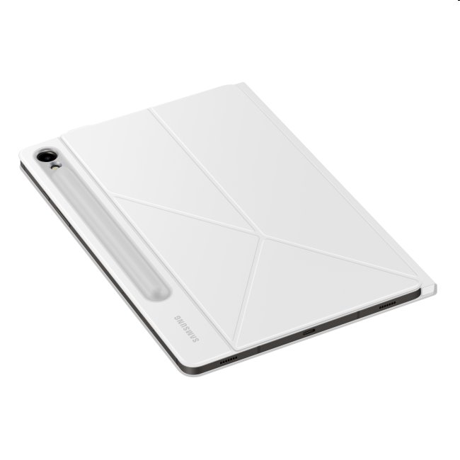 Book Cover tok Samsung Galaxy Tab S9 Plus | S9 FE Plus számára, fehér