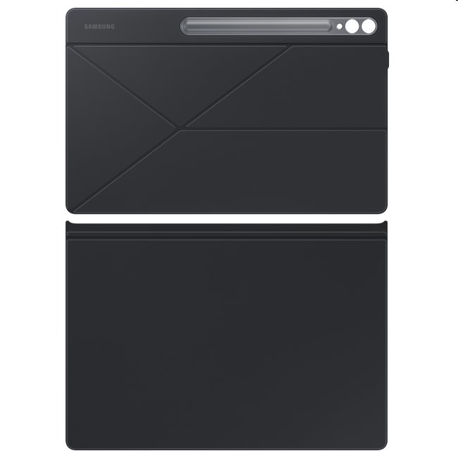 Book Cover tok Samsung Galaxy Tab S9 Ultra számára, fekete