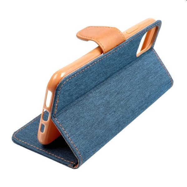 CANVAS Book tok Apple iPhone 14 Pro számára, kék CANVAS Book tok Apple iPhone 14 Pro számára, kék