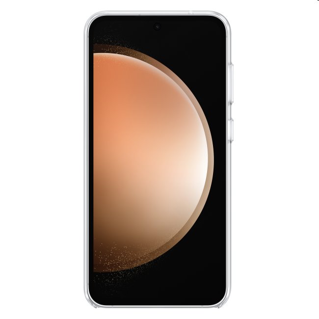 Clear Gadget tok Samsung Galaxy S23 FE számára, átlátszó (levehető fogantyúval)