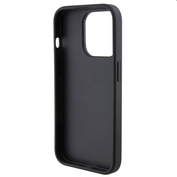 Karl Lagerfeld PU Quilted Pattern tok Apple iPhone 15 Pro számára, fekete Karl Lagerfeld PU Quilted Pattern tok Apple iPhone 15 Pro számára, fekete