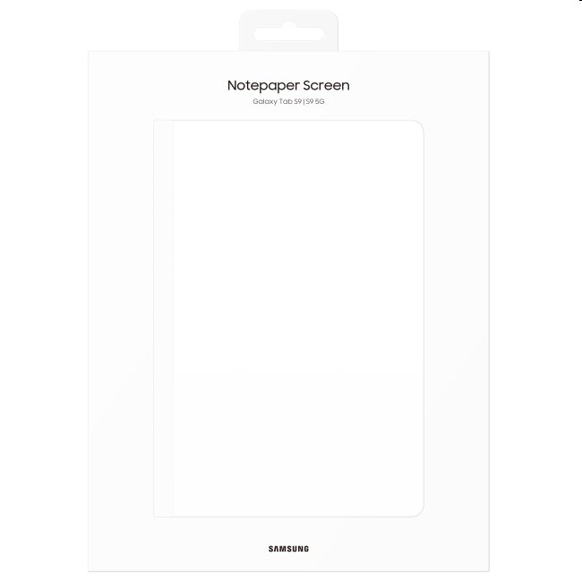 NotePaper Screen Cover tok Samsung Galaxy Tab S9 Plus számára, fehér