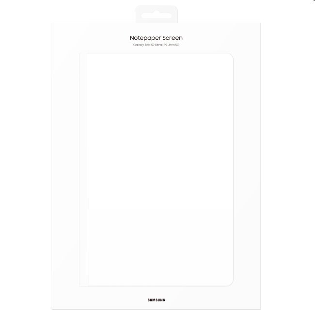 NotePaper Screen Cover tok Samsung Galaxy Tab S9 Ultra számára, fehér