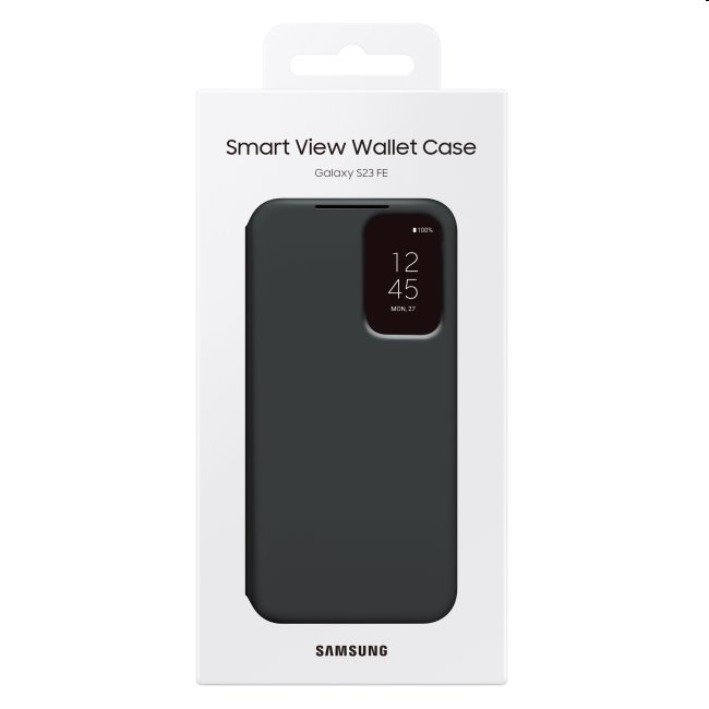 Smart View Wallet tok Samsung Galaxy S23 FE számára, fehér Smart View Wallet tok Samsung Galaxy S23 FE számára, fehér