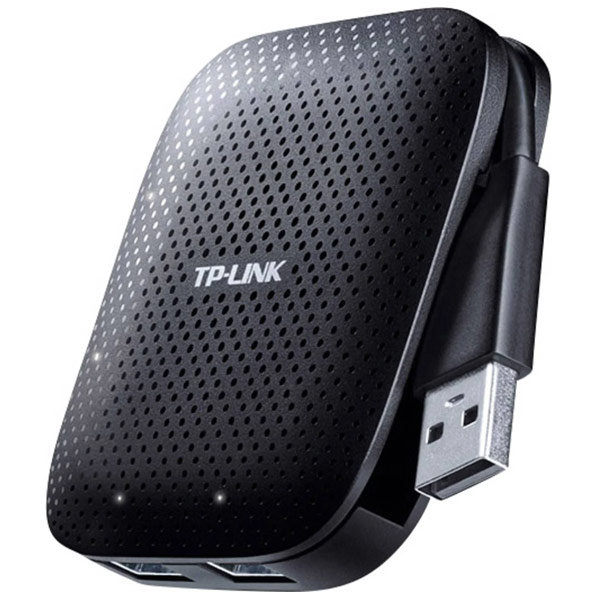 TP-Link UH400, USB 3.0, 4 portos Hub, 4x USB 3.0, tápadapter nélkül