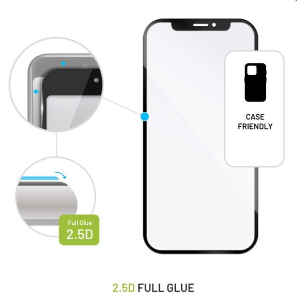 FIXED Full-Cover Edzett védőüveg Samsung Galaxy M34 5G számára, fekete FIXED Full-Cover Edzett védőüveg Samsung Galaxy M34 5G számára, fekete