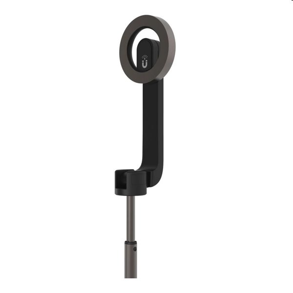FIXED MagSnap Selfie stick tripoddal MagSafe támogatással és vezeték nélküli ravasszal, fekete