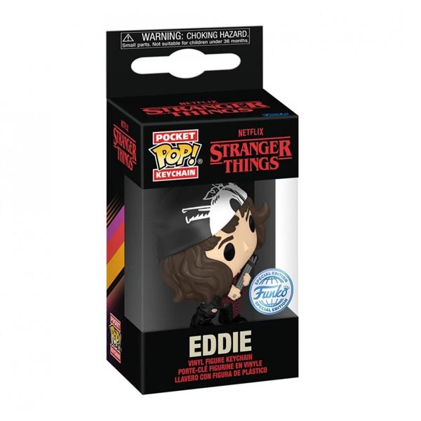 Funko POP! Keychain Eddie (Stranger Things)