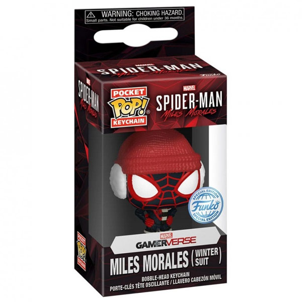 Keychain POP! Spider Man Miles Morales (Marvel)