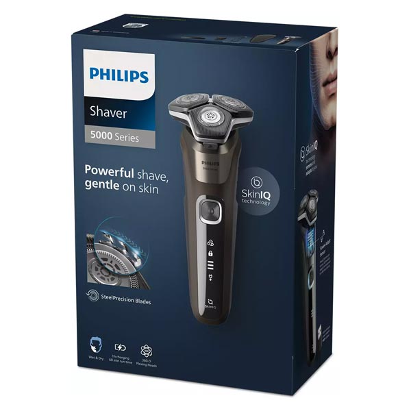 Philips Series 5000 Wet & Dry S5886/38, férfi elektromos borotva Philips Series 5000 Wet & Dry S5886/38, férfi elektromos borotva