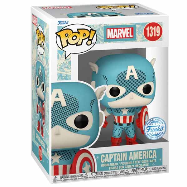 POP! Retro Reimagined: Captain America (Marvel) Special Kiadás