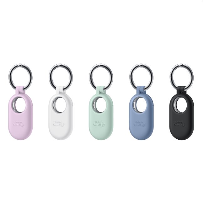Silicone Cover tok Samsung Galaxy SmartTag 2 számára, lavender Silicone Cover tok Samsung Galaxy SmartTag 2 számára, lavender