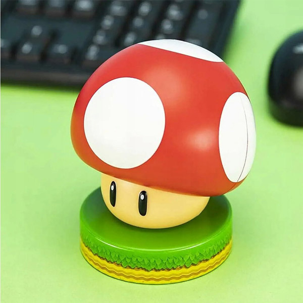 Mini asztali lámpa Super Mario Mushroom Icon (Nintendo)