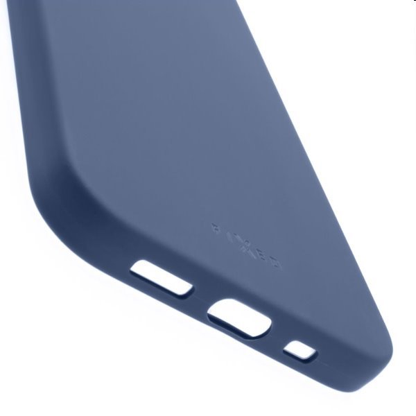 FIXED Story hátlapi gumírozott tok Samsung Galaxy S24 számára, kék