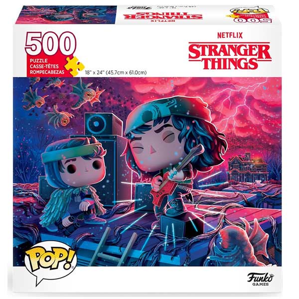 Funko Pop! Puzzles: Eddie with Guitar (Stranger Things)