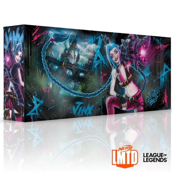 Nerf LMTD Jinx Fishbones Blaster (League of Legends)