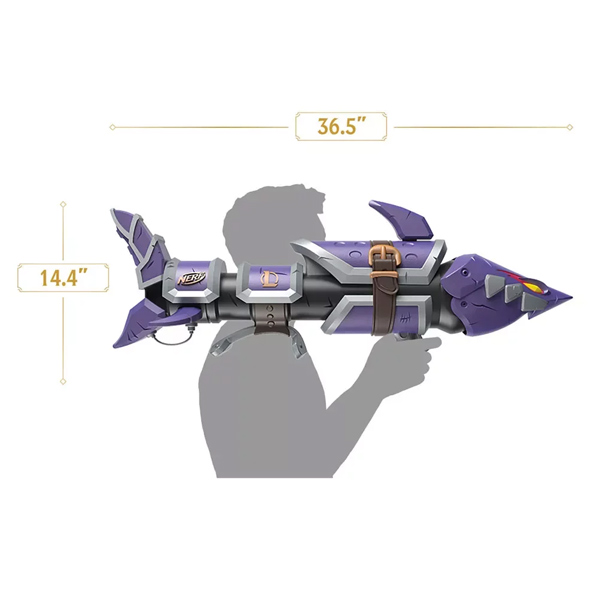 Nerf LMTD Jinx Fishbones Blaster (League of Legends)