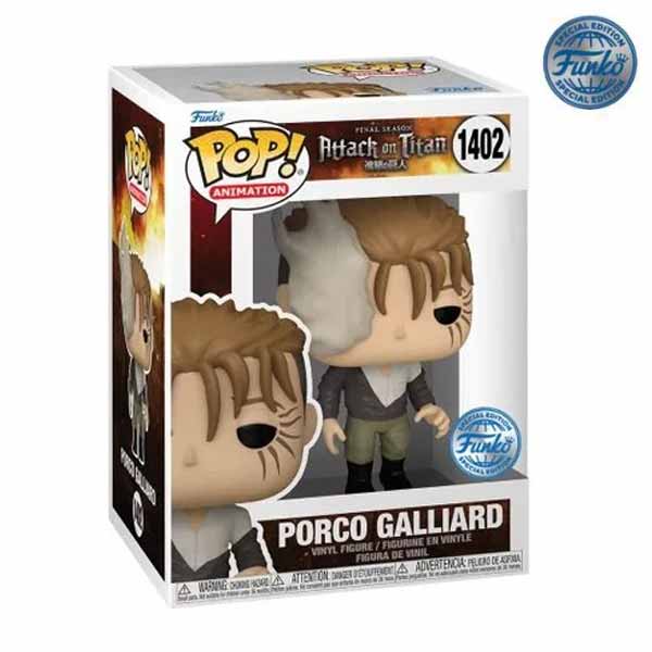 POP! Animation: Porco Galliard (Attack on Titan) Special Kiadás POP! Animation: Porco Galliard (Attack on Titan) Special Kiadás