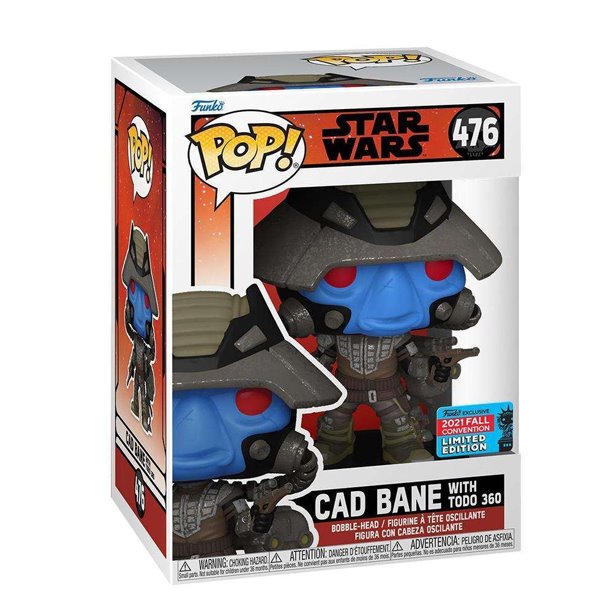 POP! Star Wars: Cad Bane with Todo 360 2021 Fall Convention Limited Kiadás