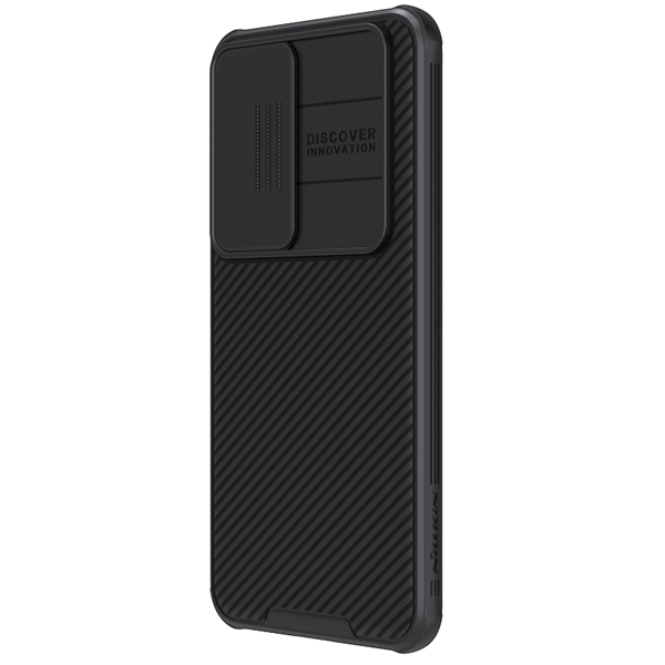 Nillkin CamShield PRO Magnetic tok Samsung Galaxy S24 számára, fekete Nillkin CamShield PRO Magnetic tok Samsung Galaxy S24 számára, fekete