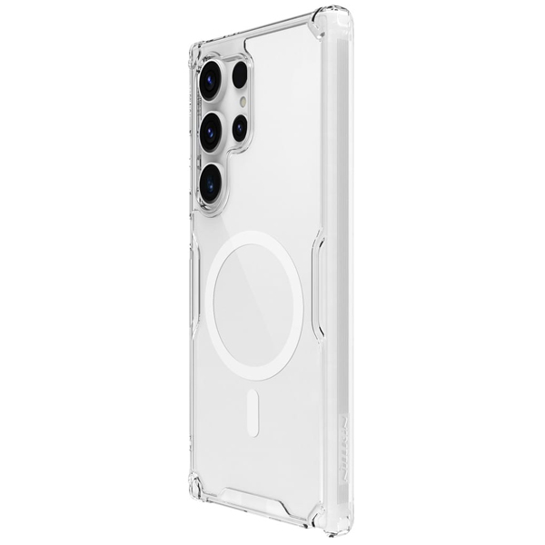 Nillkin Nature TPU PRO tok Magnetic Samsung Galaxy S24 Ultra számára, átlátszó Nillkin Nature TPU PRO tok Magnetic Samsung Galaxy S24 Ultra számára, átlátszó