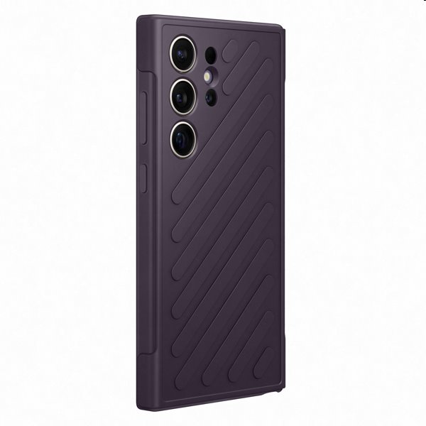 Shield Case tok Samsung Galaxy S24 Ultra számára, dark violet