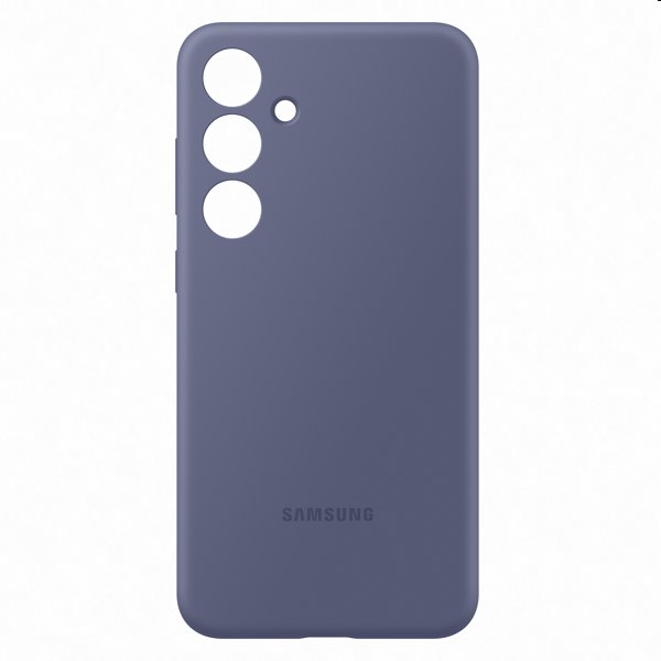 Silicone Cover tok Samsung Galaxy S24 Plus számára, violet