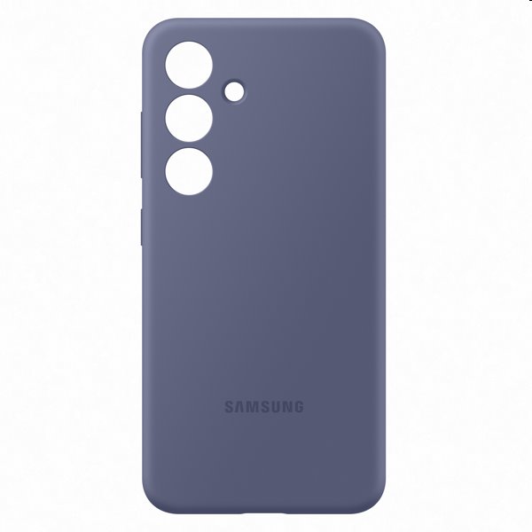 Silicone Cover tok Samsung Galaxy S24 számára, violet