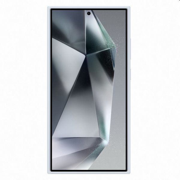 Silicone Grip Cover tok Samsung Galaxy S24 Ultra számára, light blue