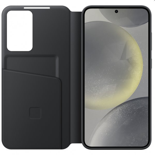 Smart View Wallet tok Samsung Galaxy S24 Plus számára, fekete