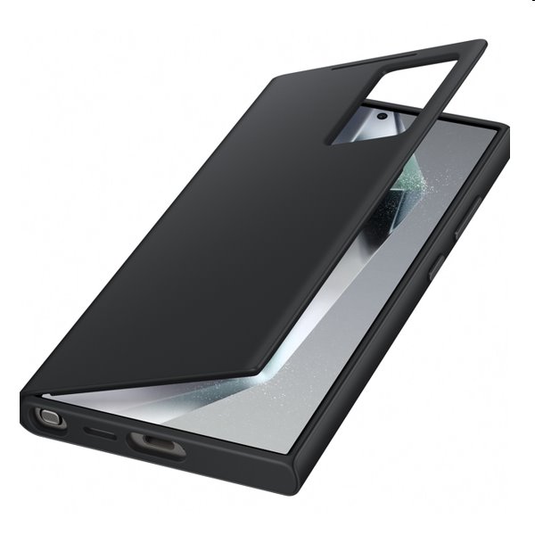 Smart View Wallet tok Samsung Galaxy S24 Ultra számára, fekete